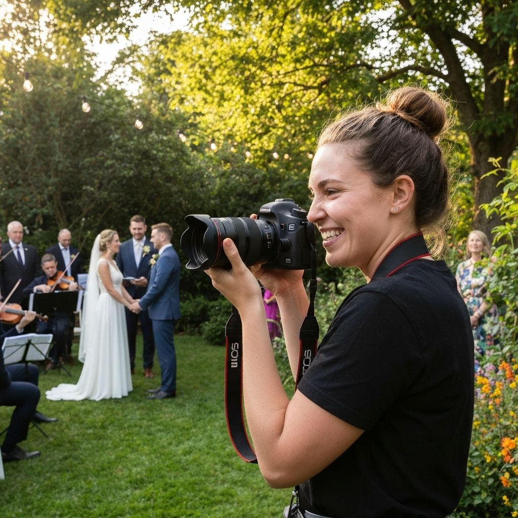 Behind the Scenes: Sarah & James Wedding